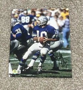 JIM ZORN Signed Autograph 8x10 Photo SEATTLE SEAHAWKS BAS BECKETT E - Picture 1 of 1