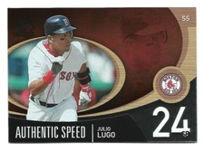 Julio Lugo 2007 SP Authentic Authentic Speed #AS32 Boston Red Sox Upper Deck MLB