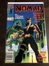 Nomad #1 of 4 Mini Series Starring Captain America Marvel Comics Nov 1990 VF/NM