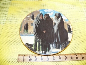 1997 BURLINGTON NORTHERN & SANTA FE RAILWAY Safety Plate TAOS GIRLS - Picture 1 of 4