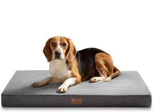 Materasso per cani in memory foam, cuscino per cani di grandi dimensioni, ortope - Foto 1 di 12