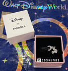 Parcs Disney X 2023 Pandora Dangle Charme Mickey Cube Zircone Charme