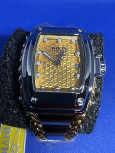 Invicta Reserve Gladiator Tonneau mod 41956 Silver/Gold ladies wristwatch - Picture 1 of 12