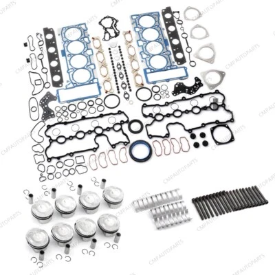 Engine Rebuild Pistons Gasket Bearings Overhaul Kit For VW Audi Q7 A8 S5 4.2L - Image 1 of 4