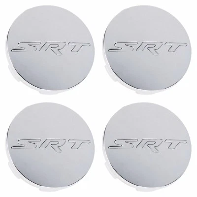 Dodge Challenger Demon SRT 2019 tapa central de rueda cromada juego de 4 OEM nuevo Mopar Foto 1 de 4