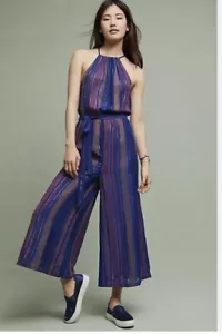 Anthropologie Cleobella Jumpsuit Women’s size 8 - FREE Shipping - Picture 1 of 12