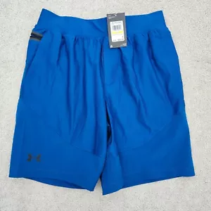 Under Armour Men Medium UA Unstoppable Hybrid Shorts Blue 1373780 426 - Picture 1 of 9