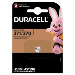 1 x Reloj Duracell Silver Oxide 371 370 1.5V Batería DL371 V371 V370 SR69 - Imagen 1 de 8