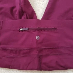 Lululemon Mind Over Miles Crop (17" ) Marvel sz8 - Picture 1 of 12