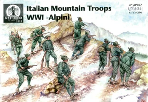 Waterloo 1815 1/72 AP057 WWI Italian Mountain Troops 'Alpini' (36 Figurs) - Picture 1 of 4
