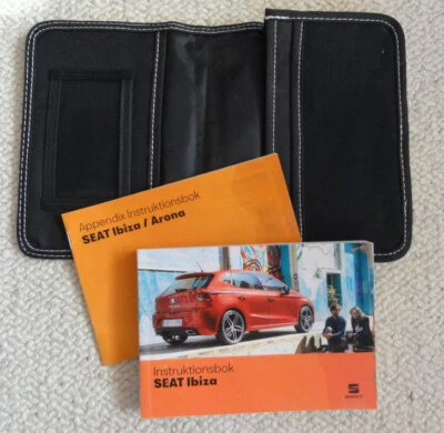 Seat Ibiza V Handbuch auf schwedisch Instruktionsbok und Appendix gebraucht - Bild 1 von 3