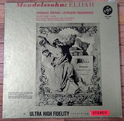 [3LP box]  Elijah – Oratorio According to the Words of the Old Testament Foto 1 de 4