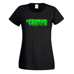 Camiseta mujer The Cramps t shirt women punk rock fluor - Imagen 1 de 2