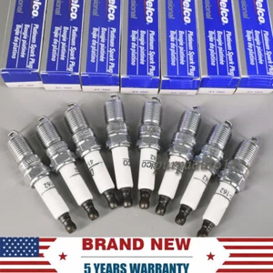 8Pcs 41-162 Spark Plugs Fits for Chevrolet Genuine 41162 Platinum 19417055 USA - Picture 1 of 5