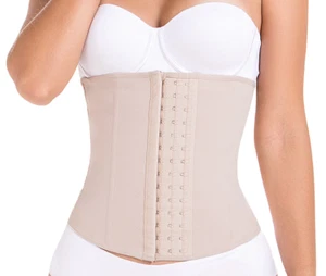 Corsé Entrenador Cintura Modelador Corporal Fajas Colombianas Reductoras Ann Slim 1301 - Imagen 1 de 12