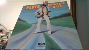 ELVIS SEPARATE WAYS 1972 RCA CAMDEN LP & Bonus Postcard RECORD MINT- - Picture 1 of 9