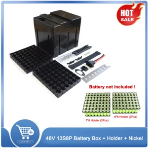 13S8P 48V Lithum Battery Case+Holder+Nickel for Diy Ebike Battery Pack - Picture 1 of 11