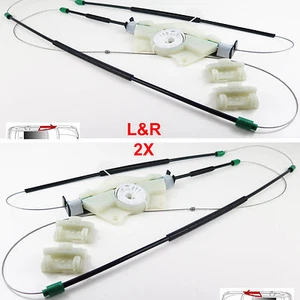 2X JUEGO REPARACIÓN REGULADOR VENTANA ELÉCTRICO PASSAT B5 DELANTERO DERECHO + IZQUIERDO - Imagen 1 de 1