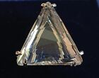Swarovski Crystal Mesmera Cocktail Ring Rhodium Plated Size 52
