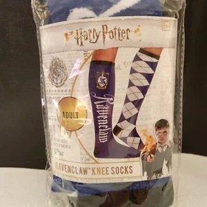 Harry Potter - Ravenclaw - Women Knee High Socks Adult One Size Blue - Picture 1 of 2