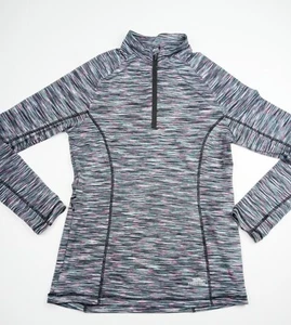 Women's DANSKIN Performance Sweat Top Small Pullover 1/4 Zip Long Sleeve Jogger - Picture 1 of 8