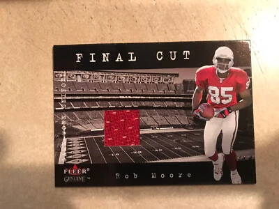 2001 Fleer Genuine Final Cut Jerseys Rob Moore - Arizona Cardinals - Изображение 1 из 2