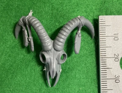 Warhammer Ogre Kingdoms Bull Command Standard Banner Skull Bit Spare Bits Ogres - Image 1 of 2