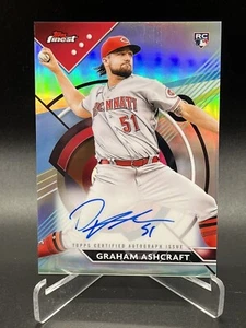 2023 Topps Finest Graham Ashcraft Rookie Card Auto Cincinnati Reds - Picture 1 of 1
