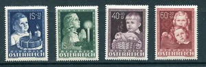 Austria 1949 Scott # B260-B263 Child Welfare MH CV $64.00 - Picture 1 of 3