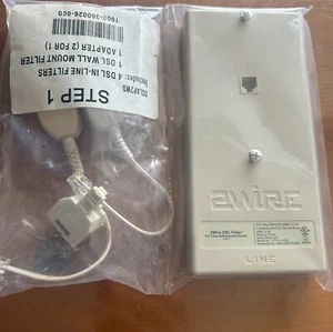 2Wire DSLAP2WD DSL Phone Filter Kit Unused **FREE SHIP!!! Wall mount - Bild 1 von 2