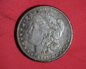 ESTATE FIND 1894-S Morgan Silver Dollar #P27798 - Picture 1 of 2