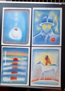4 Gravures d'après FOLON - Foto 1 di 5