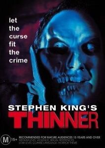 THINNER - STEPHEN KING - NEW & SEALED DVD - FREE LOCAL POST