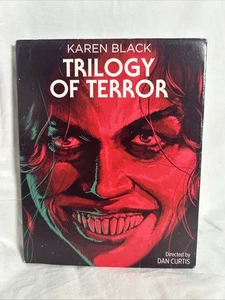 Trilogy of Terror (Blu-ray, 1975) With Slipcover + Booklet OOP Rare - Picture 1 of 5