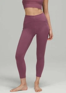 Leggings donna Lululemon InStill High Rise Tight 25” taglia 16 vintage prugna - Foto 1 di 6