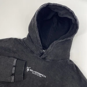 Silverback Hoodie Mens XXXXL Black Strength Club Athleisure Gym Powerlifting 4XL - Picture 1 of 12