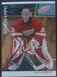 2002 - 2003 ITG Between The Pipes Curtis Joseph Red Wings /100 #17 Hockey Card - Bild 1 von 2