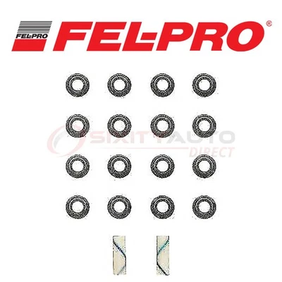 Fel Pro Valve Stem Oil Seal Set for 1994-1996 Cadillac Fleetwood 5.7L V8 - gb - Image 1 of 4