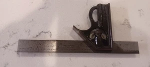 The Lufkin Rule Co. No. 4 Grad Machinist Combination  Square 6 inch - Picture 1 of 2