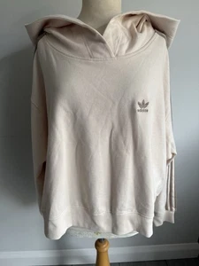 Adidas Ladies Logo "I Have The Choice" Cropped Hoodie Size 24-26. New With Tags. - Picture 1 of 8