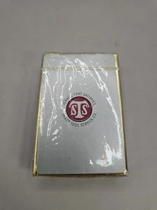 Vintage Playing Cards Deck Sealed Sharp Tool Service Company - Picture 1 of 6