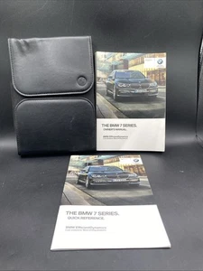 BMW 7 SERIES MANUAL QUICK REFERENCE WITH WALLET 2015~2018 (2017) - Picture 1 of 13