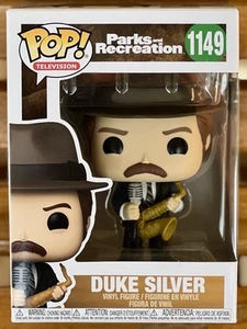 Funko de parques y recreación Duke Silver (Ron Swanson) ¡POP! #1149 + Protector duro - Imagen 1 de 8