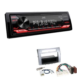 JVC Digital Auto Radio Bluetooth DAB+ USB für Toyota Corolla Verso silber - Bild 1 von 5