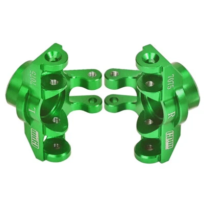 GPM Aluminum 7075 Front Steering Block Green for Arrma 1/18 Granite Grom Mega - Image 1 of 4