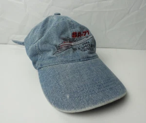 Cappello vintage SR-71 Blackbird blu denim, PIMA Museo dell'Aria e dello Spazio Tucson, AZ - Foto 1 di 10