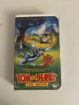Tom and Jerry the Movie VHS Tape Children's Movie - Image 1 of 3