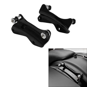 Black 4 Point Docking Hardware Kit For Harley Touring Road King Glide 2014-2025 - Picture 1 of 13