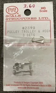 Kit de polea y gancho SS Ltd. escala HO #2398 - Imagen 1 de 1
