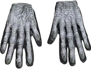 Forum Novelties -  Unisex-Adults Zombie Gloves - White/Gray - Standard - Picture 1 of 2
